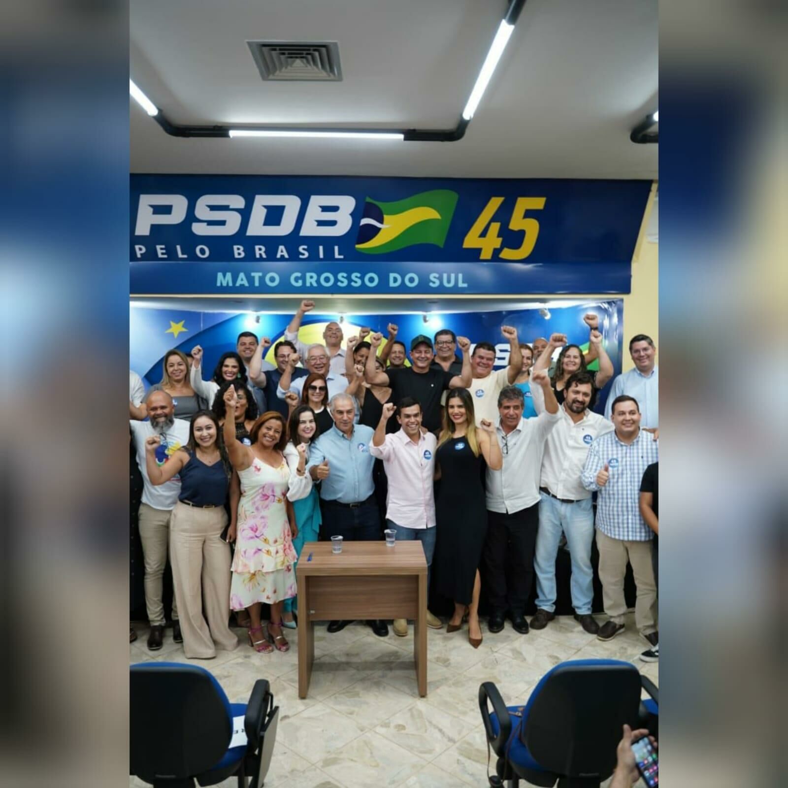 Imagem de compartilhamento para o artigo Pré-candidatura de Beto Pereira já possui alianças com cinco partidos e apoio de 13 vereadores em MS da MS Todo dia